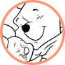 Pooh and Piglet coloring page