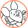 Pooh and Piglet coloring page