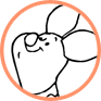 Pooh and Piglet coloring page