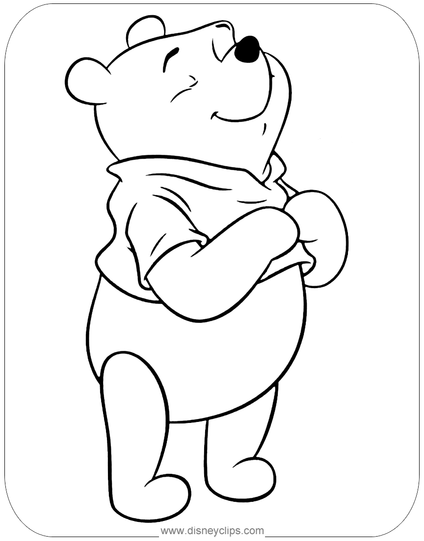 Download Winnie the Pooh Coloring Pages | Disney's World of Wonders