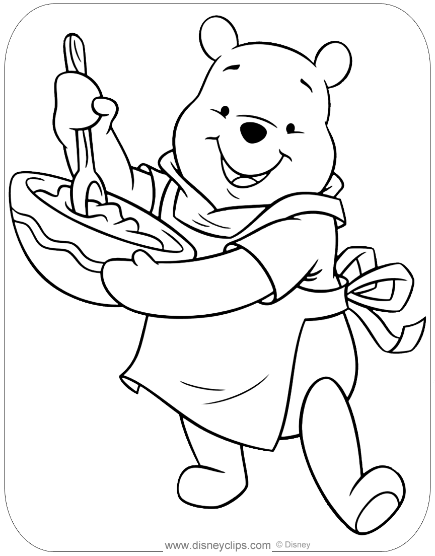 Download Winnie the Pooh Coloring Pages | Disney's World of Wonders