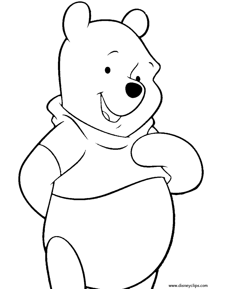 Winnie the Pooh Printable Coloring Pages 4 | Disney ...