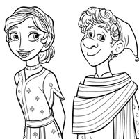 Wish coloring page