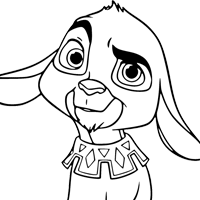 Wish Valentino  coloring page