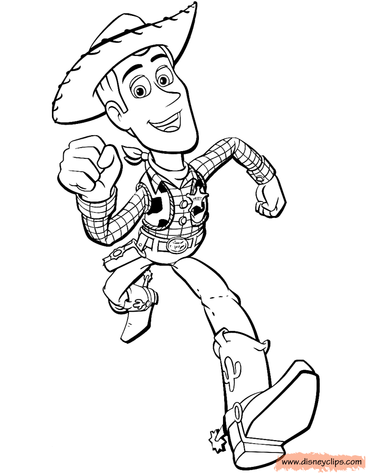 Download Toy Story Coloring Pages (2) | Disneyclips.com