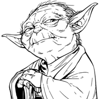 Star Wars coloring page