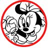 Minnie Mouse coloring page