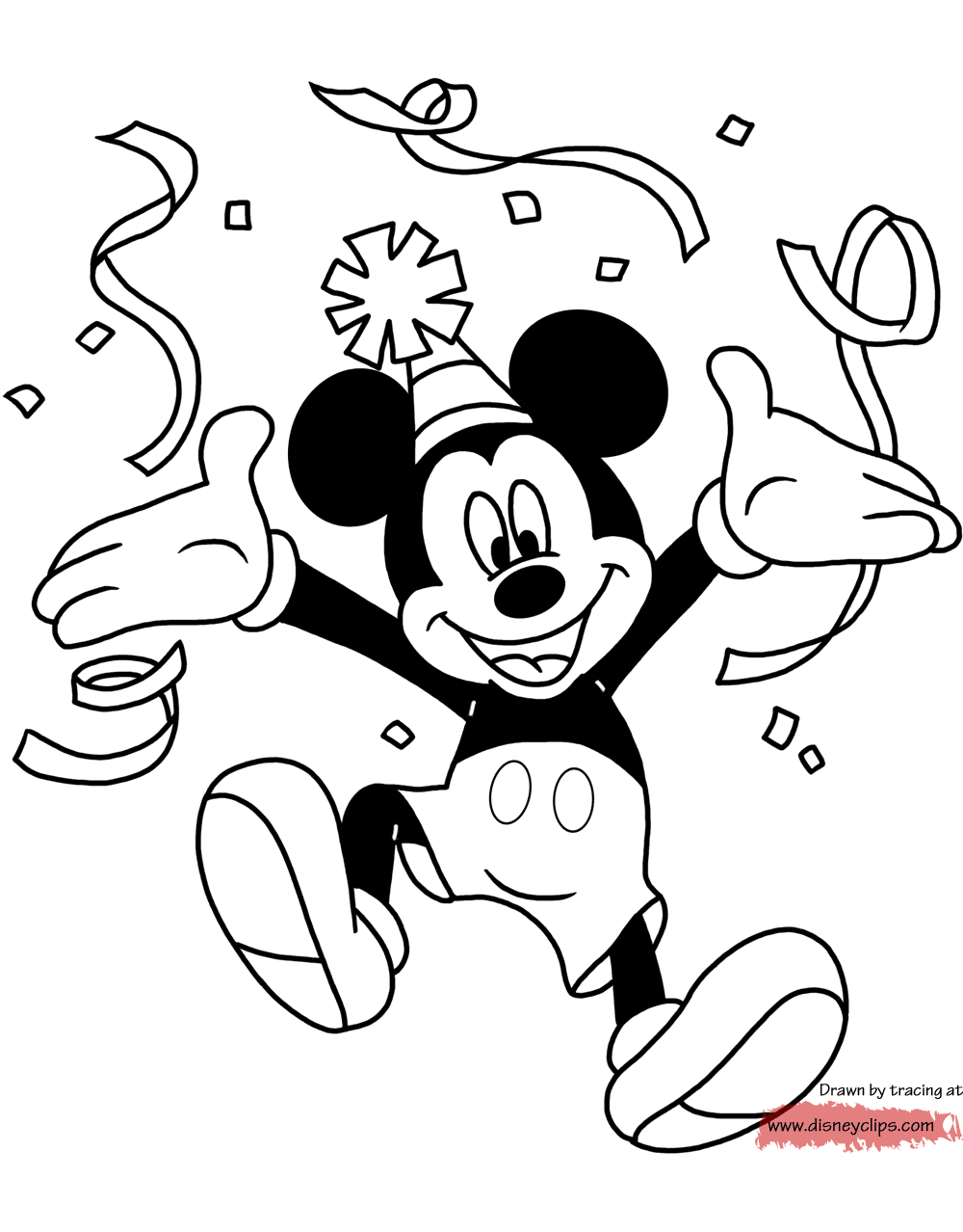 Mickey Mouse Colroing Pages - Mickey Mouse Coloring Pages 5 | Disney Coloring Book