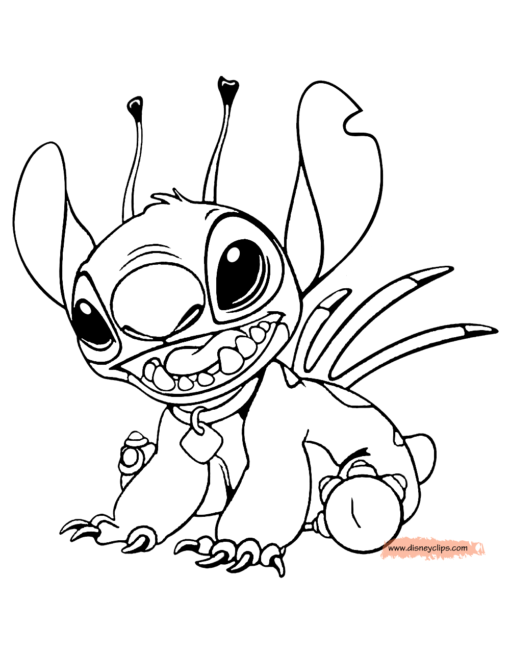 Lilo and Stitch Printable Coloring Pages   Disney Coloring ...