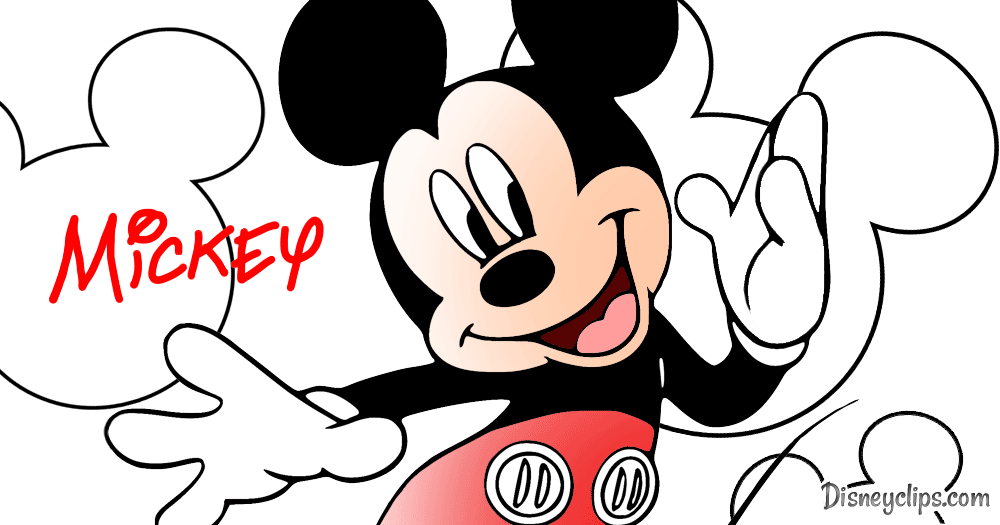 Mickey Mouse Coloring Pages