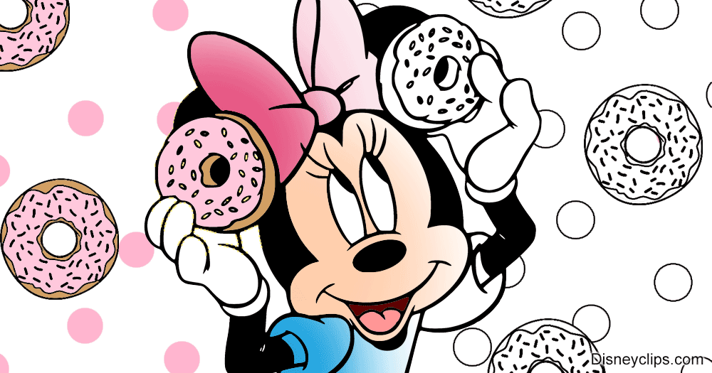 Minnie Mouse Coloring Pages