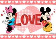 Mickey and Minnie Mouse tablet wallpaper