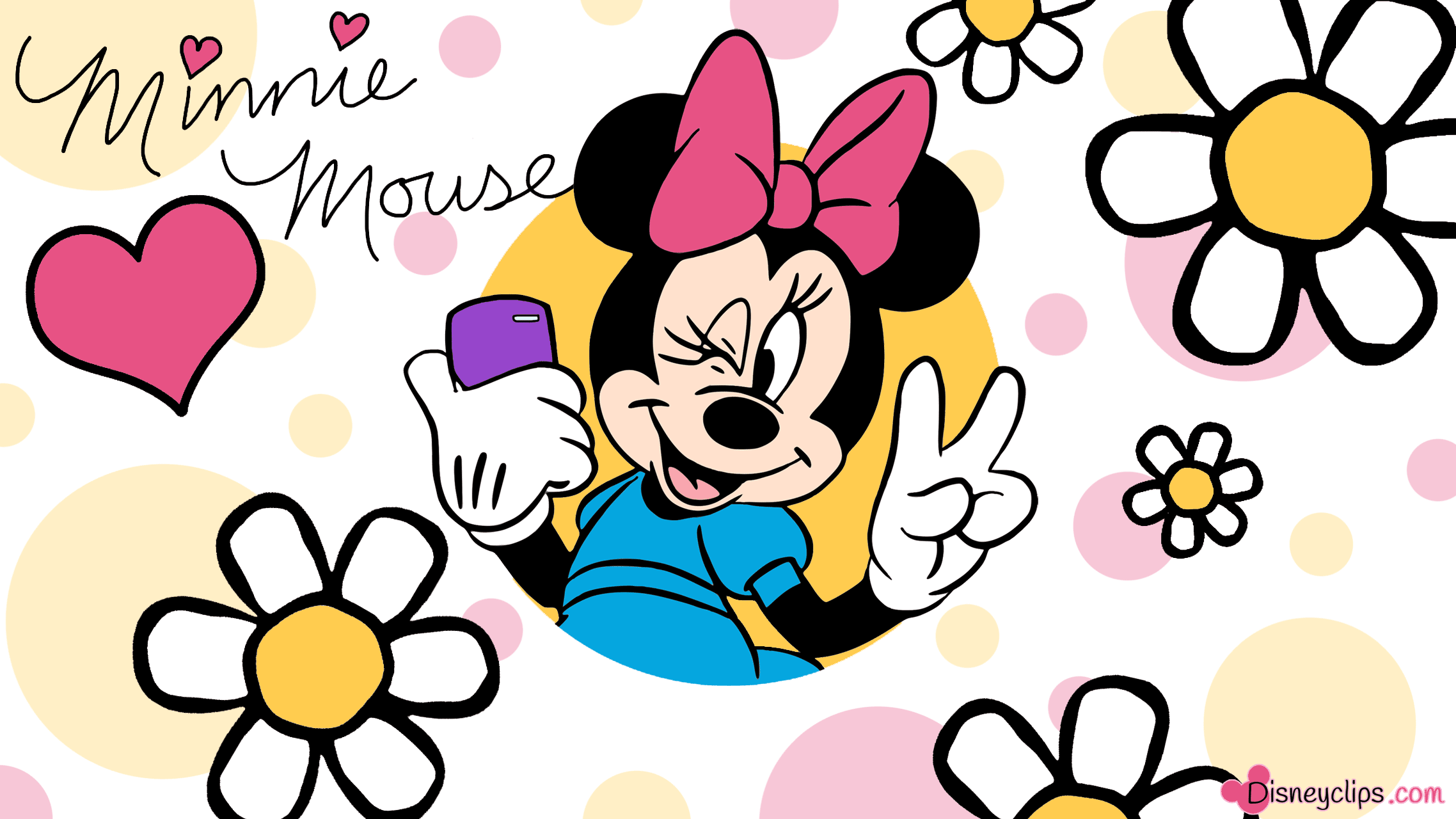 Mickey Mouse and Friends Wallpaper | Disneyclips.com