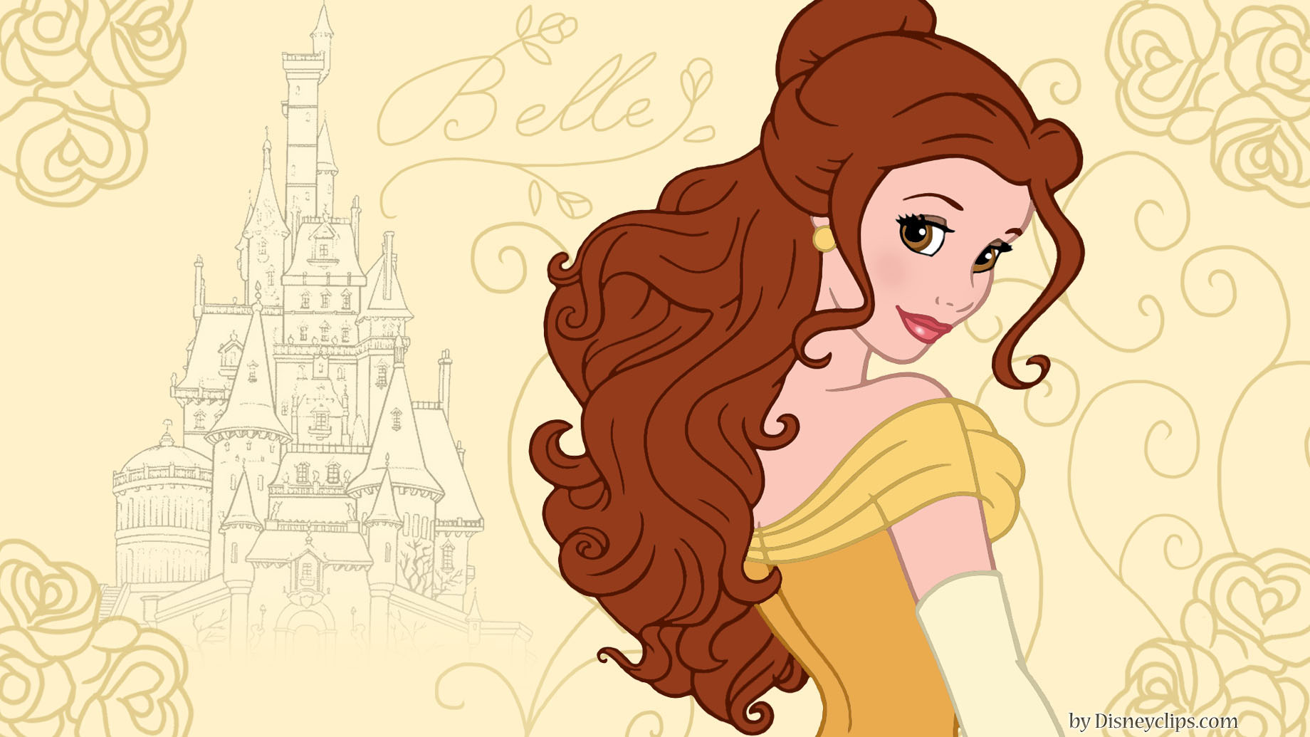 Beauty And The Beast Wallpaper Disneyclips Com
