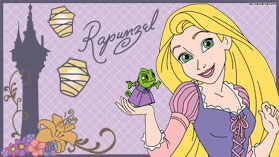 Rapunzel wallpaper for your desktop