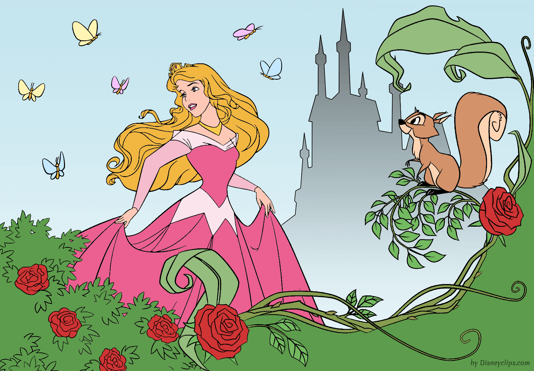 Sleeping Beauty Wallpaper  Disneyclipscom