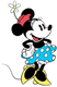 Minnie Mouse with hands on hips