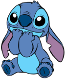 Angel hugging Stitch