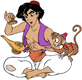 Aladdin, Abu, magic lamp