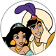 Aladdin and Jasmine