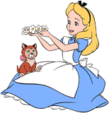 Alice crowning Dinah
