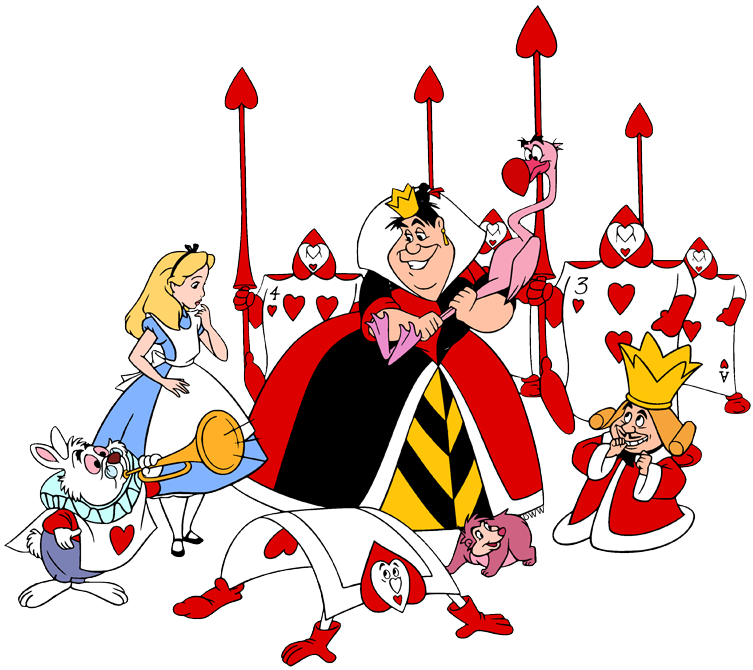 King & Queen of Hearts Clip Art Images | Disney Clip Art Galore