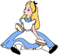 Alice holding mushrooms