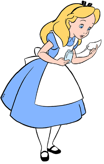 Alice In Wonderland Drink Me Scene