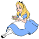 Alice standing