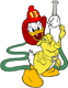 Firefighter Donald Duck
