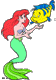 Ariel, Flounder