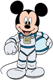 Astronaut Mickey Mouse