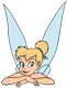 Tinker Bell's face