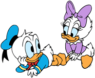Disney Babies Donald and Daisy