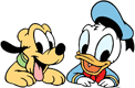 Baby Donald, baby Pluto