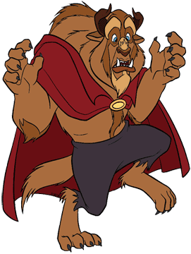 Beast tip-toeing
