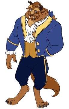 Beast looking dashing