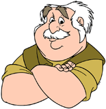Maurice with his arms crossed
