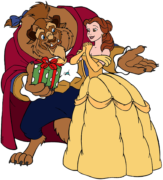 Beauty And The Beast Christmas Clip Art Disney Clip Art Galore