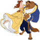 Belle and Beast dancing