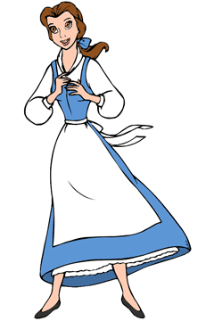 Belle singing in the field