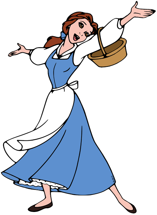 Belle Clip Art Images | Disney Clip Art Galore