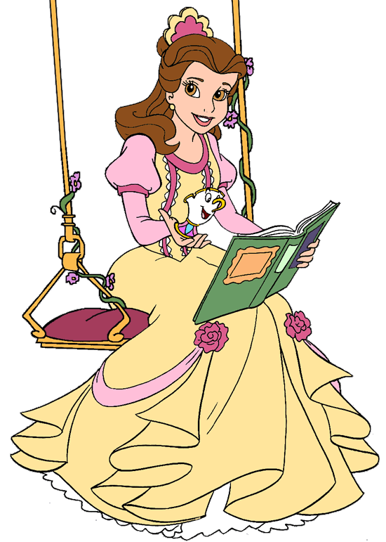 Beauty and the Beast Group Clip Art 2   Disney Clip Art Galore