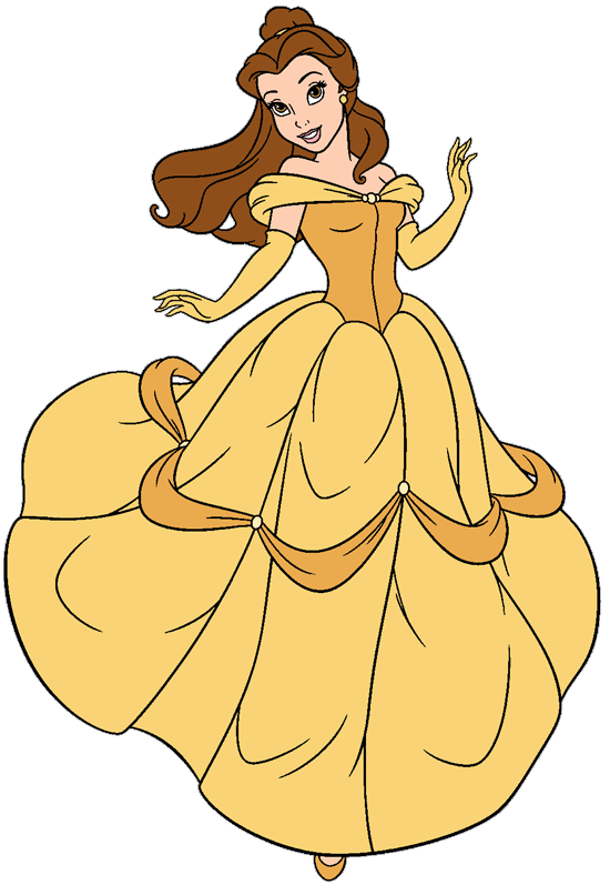 Belle disney store yellow dress