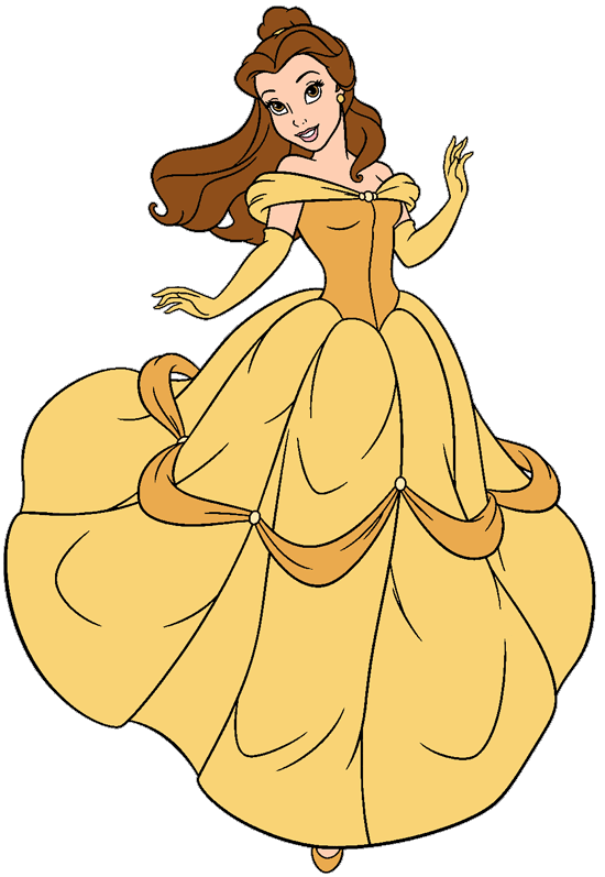 belle yellow dress