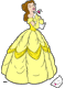 Belle clutching letter