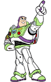 Buzz Lightyear pointing