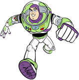 Buzz Lightyear running
