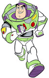 Buzz Lightyear running