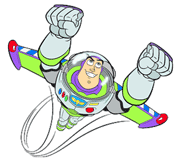 Buzz Lightyear to infinity and beyond